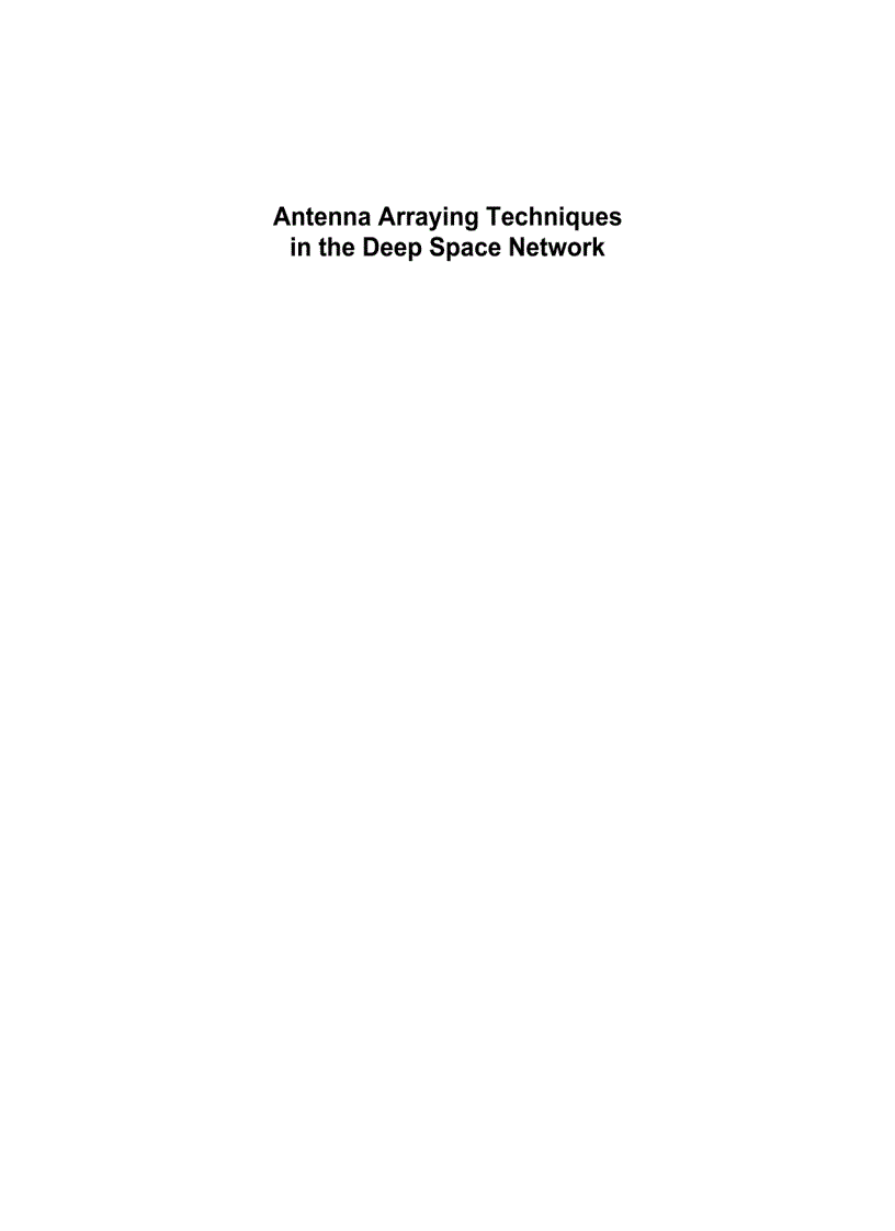 image for page Antenna Arraying Techniques In The Deep Space Network
