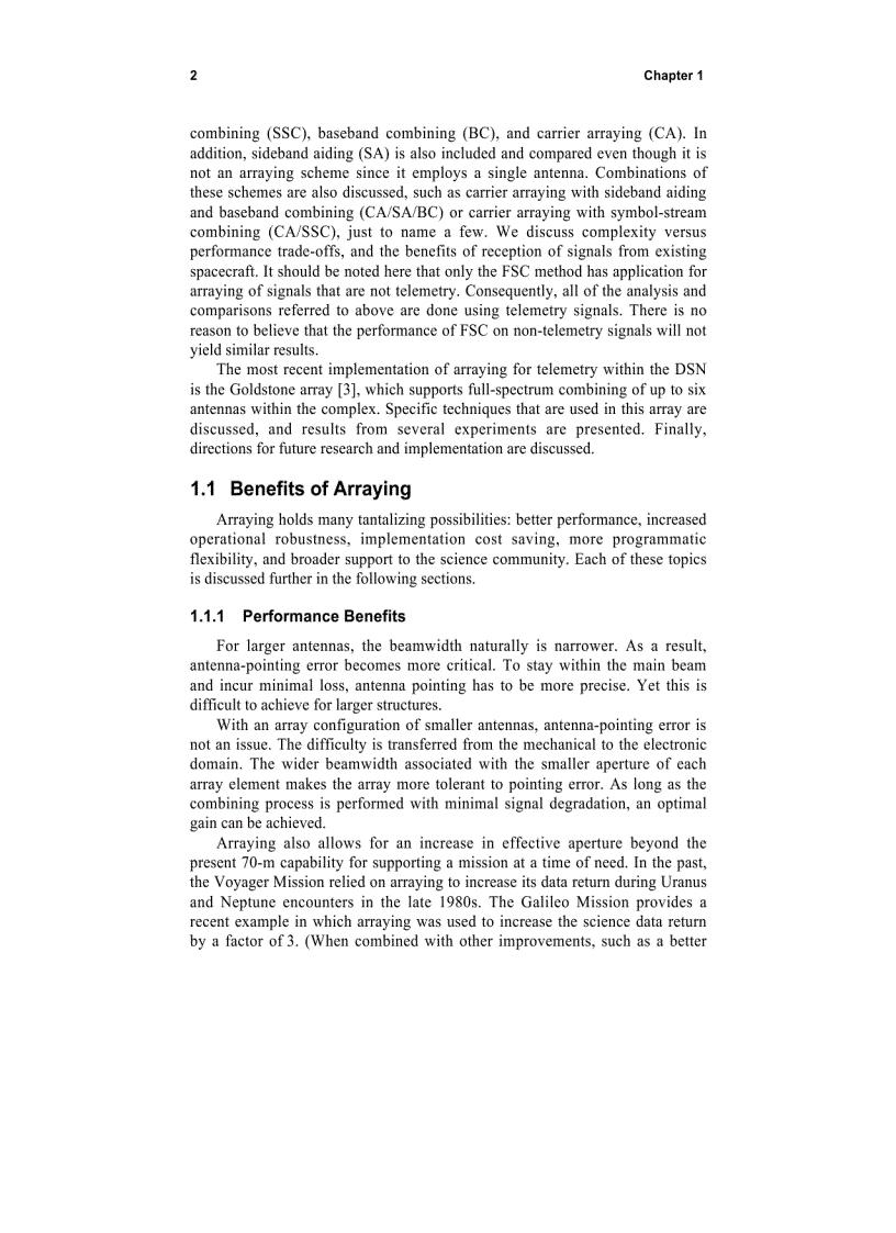 image for page Antenna Arraying Techniques In The Deep Space Network