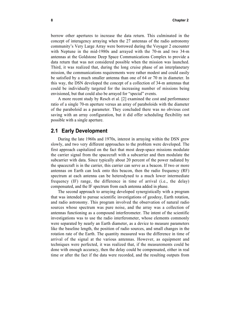 image for page Antenna Arraying Techniques In The Deep Space Network