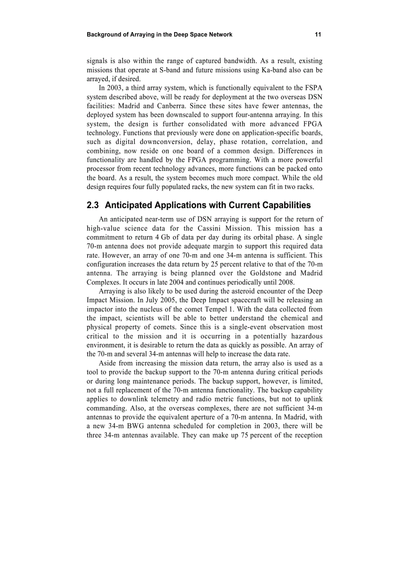 image for page Antenna Arraying Techniques In The Deep Space Network