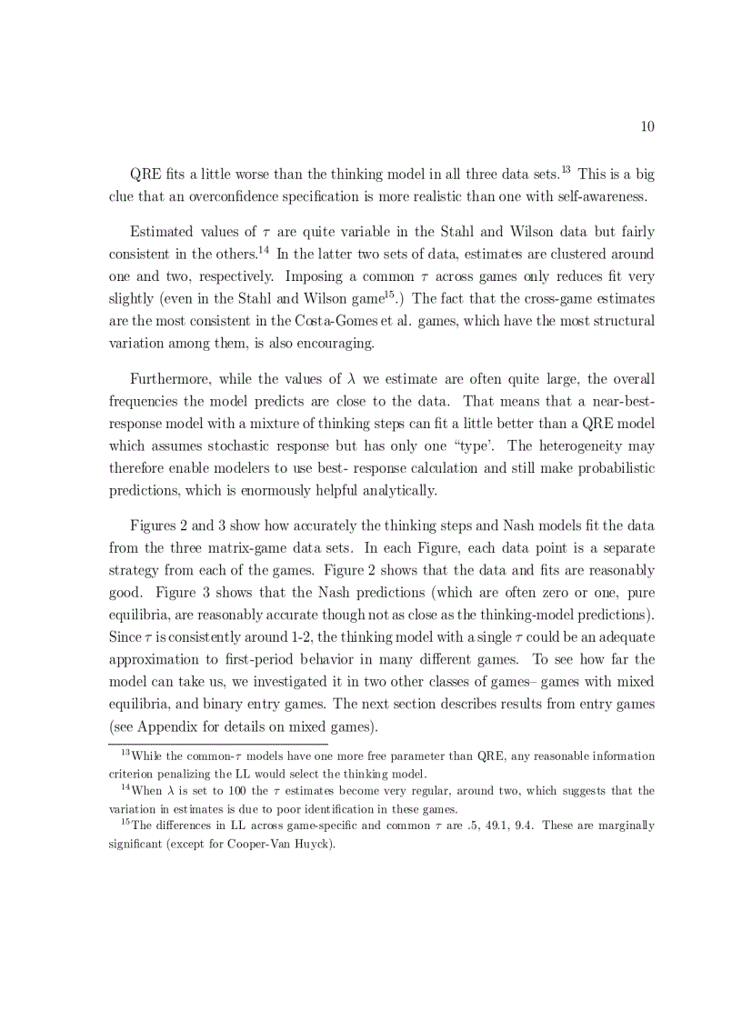 image for page Behavioral Game Theory Thinking Learning and Teaching