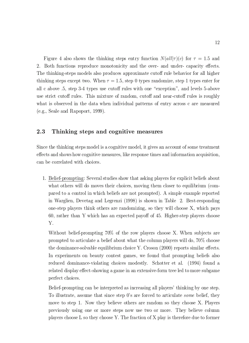 image for page Behavioral Game Theory Thinking Learning and Teaching