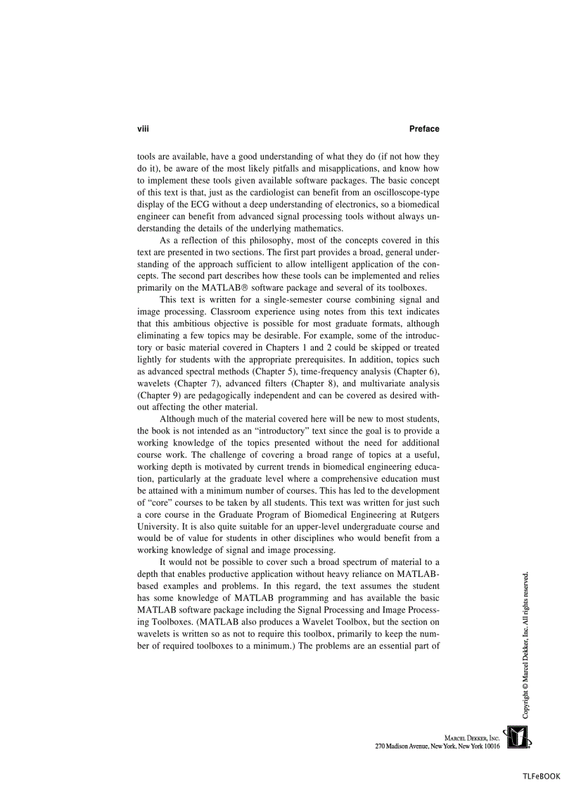 image for page Biosignal and Biomedical Image Processing Matlab Based Applications