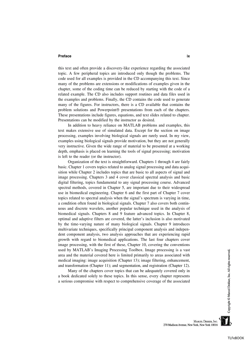 image for page Biosignal and Biomedical Image Processing Matlab Based Applications