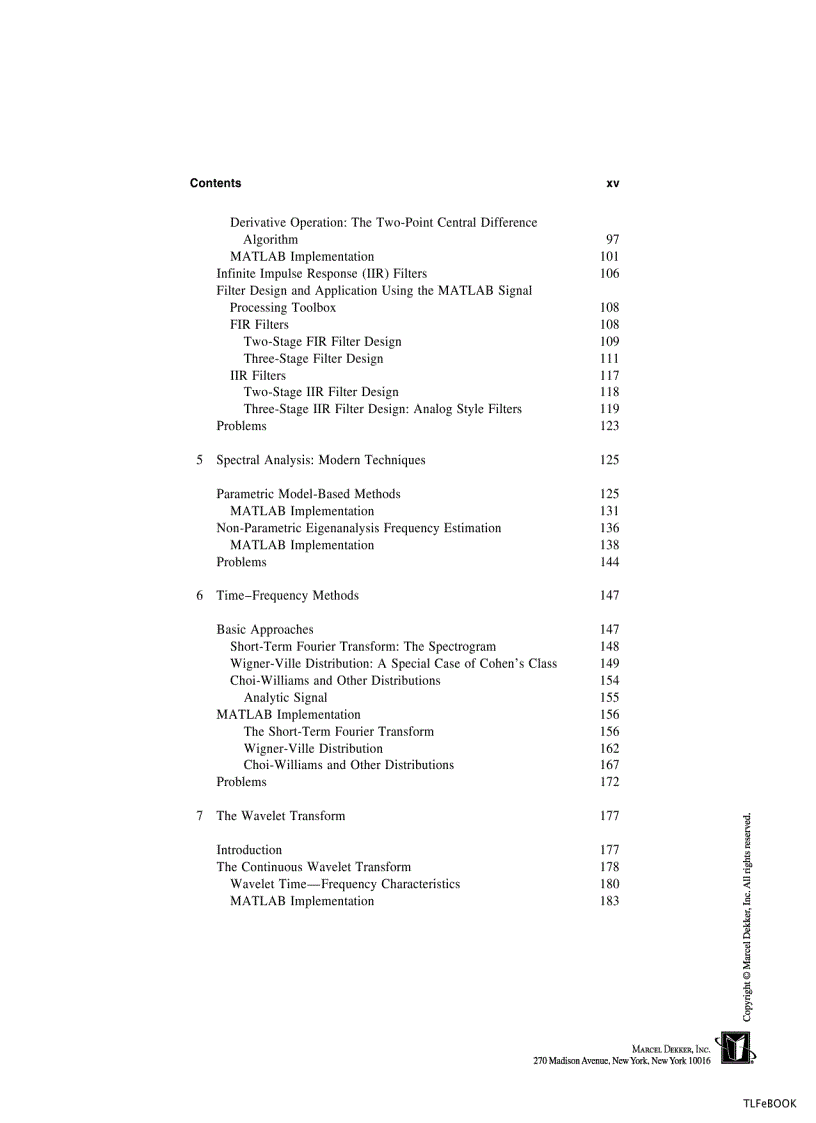 image for page Biosignal and Biomedical Image Processing Matlab Based Applications