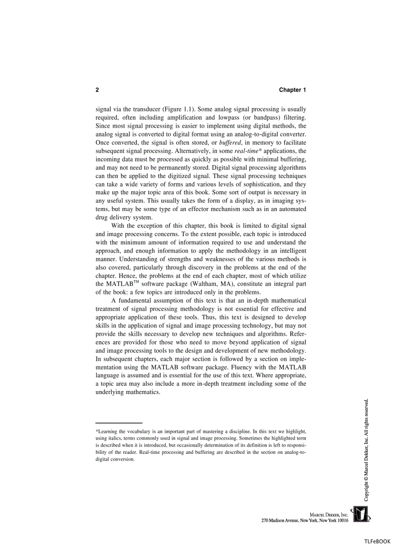 image for page Biosignal and Biomedical Image Processing Matlab Based Applications