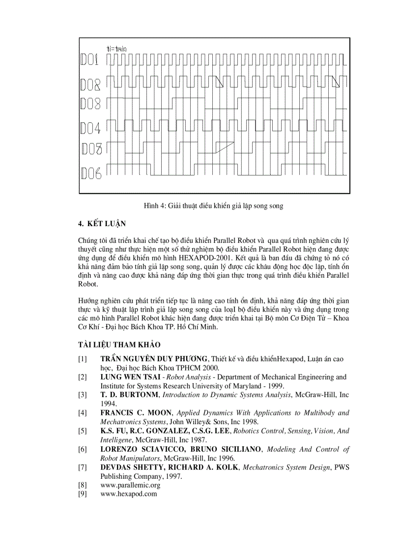 Bộ Điều Khiển PARALLEL ROBOT