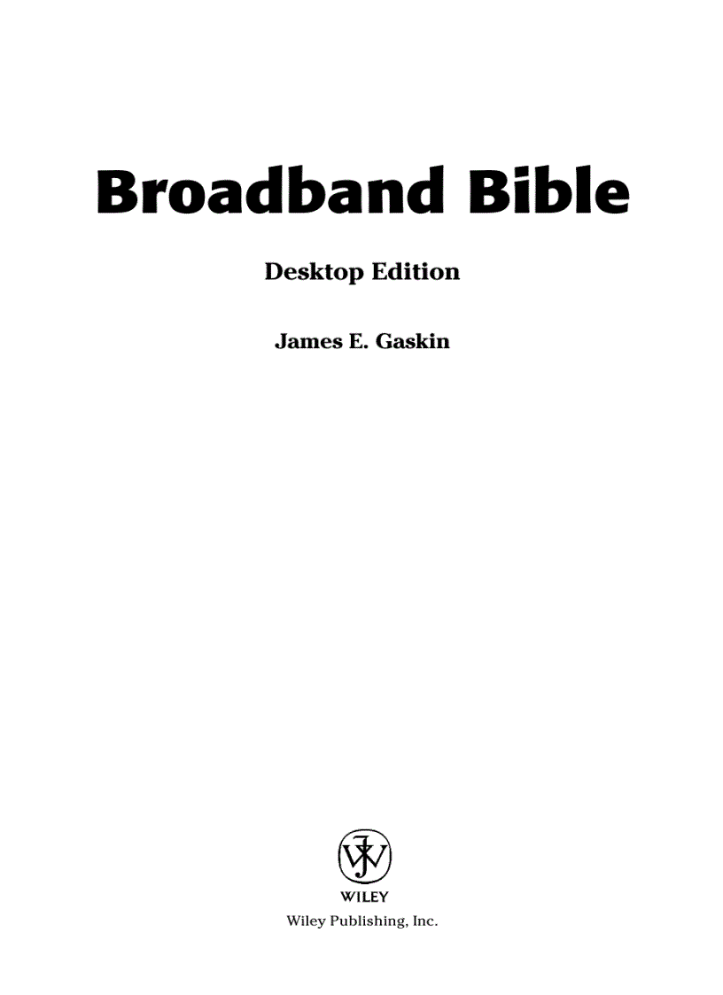 Broadband Bible Desktop Edition