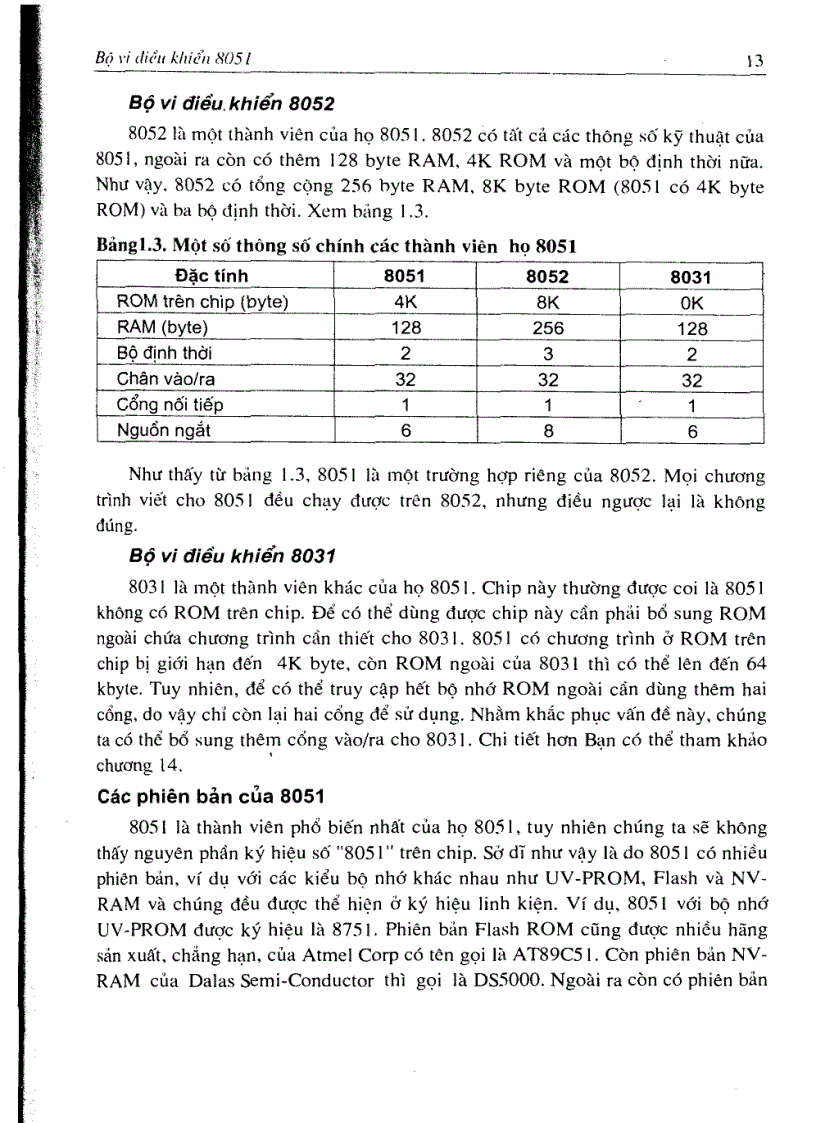 image for page Cấu trúc và lập trình Họ vi điều khiển 8051