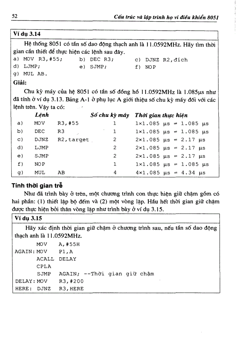 image for page Cấu trúc và lập trình Họ vi điều khiển 8051