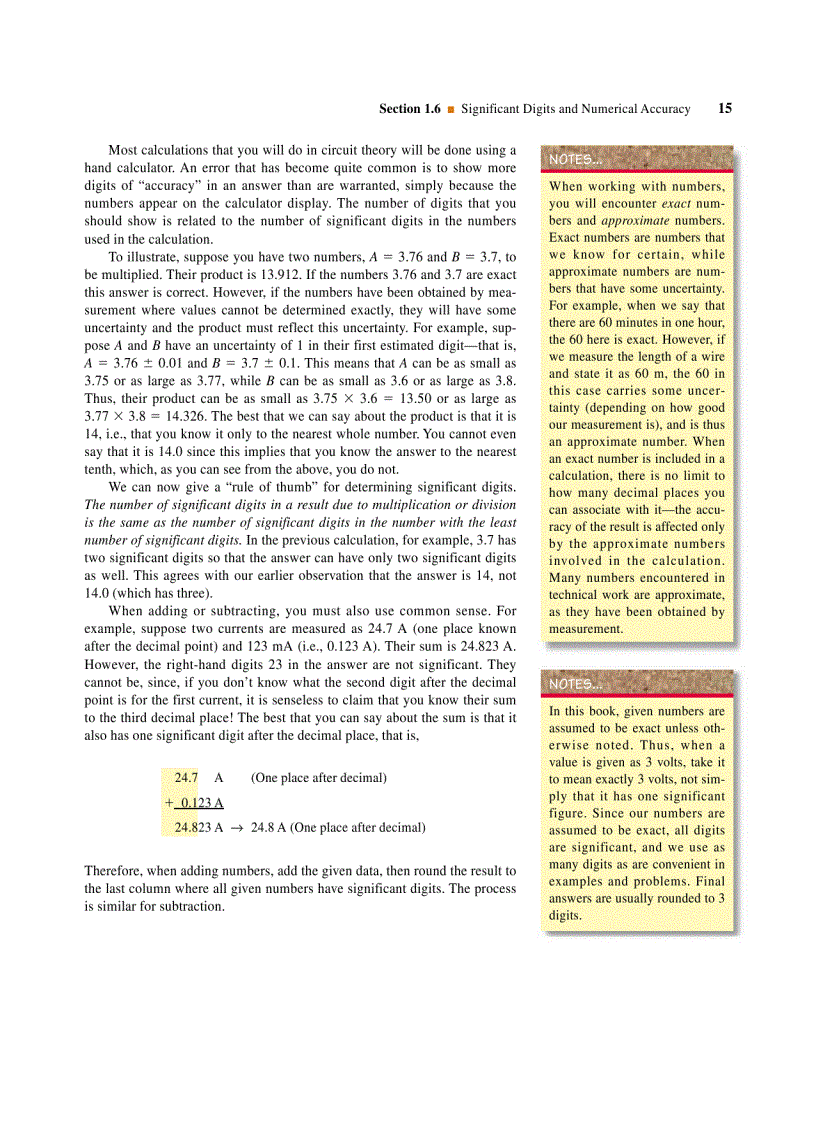image for page Circuit Analysis Theory Practice 2nd Edition
