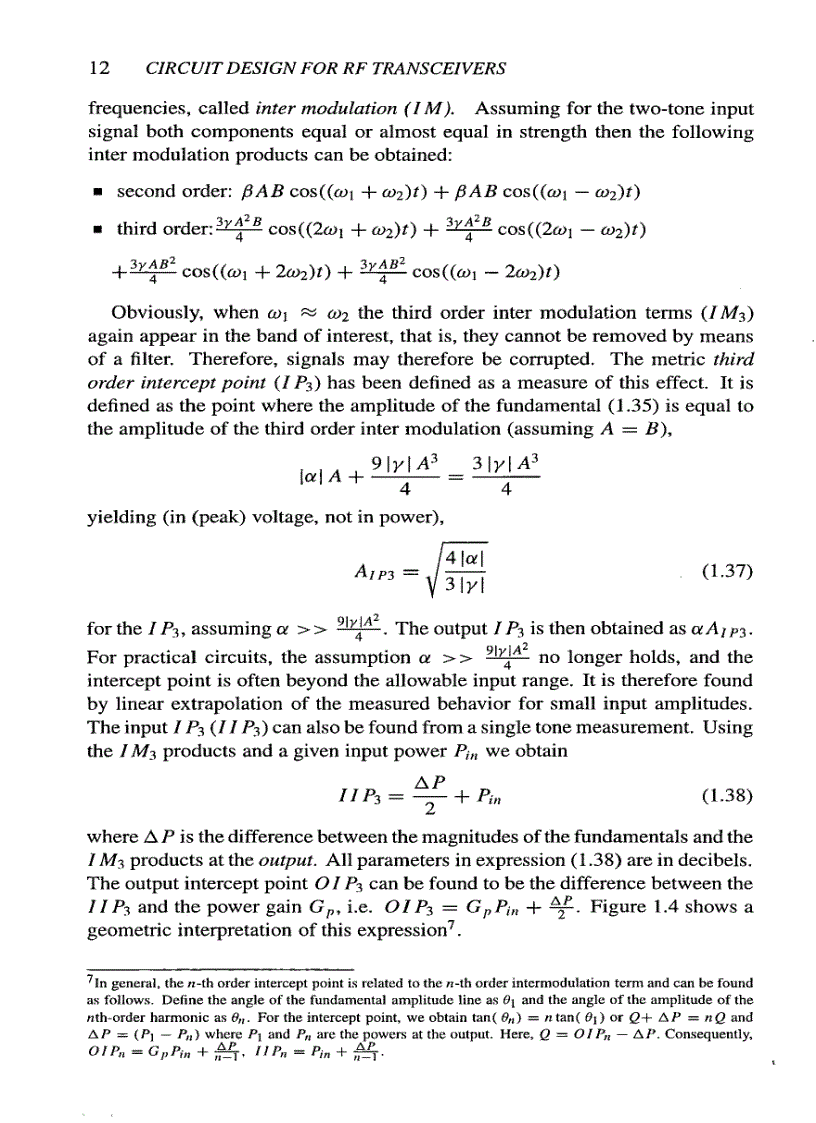 image for page Circuit Design for RF Transceivers