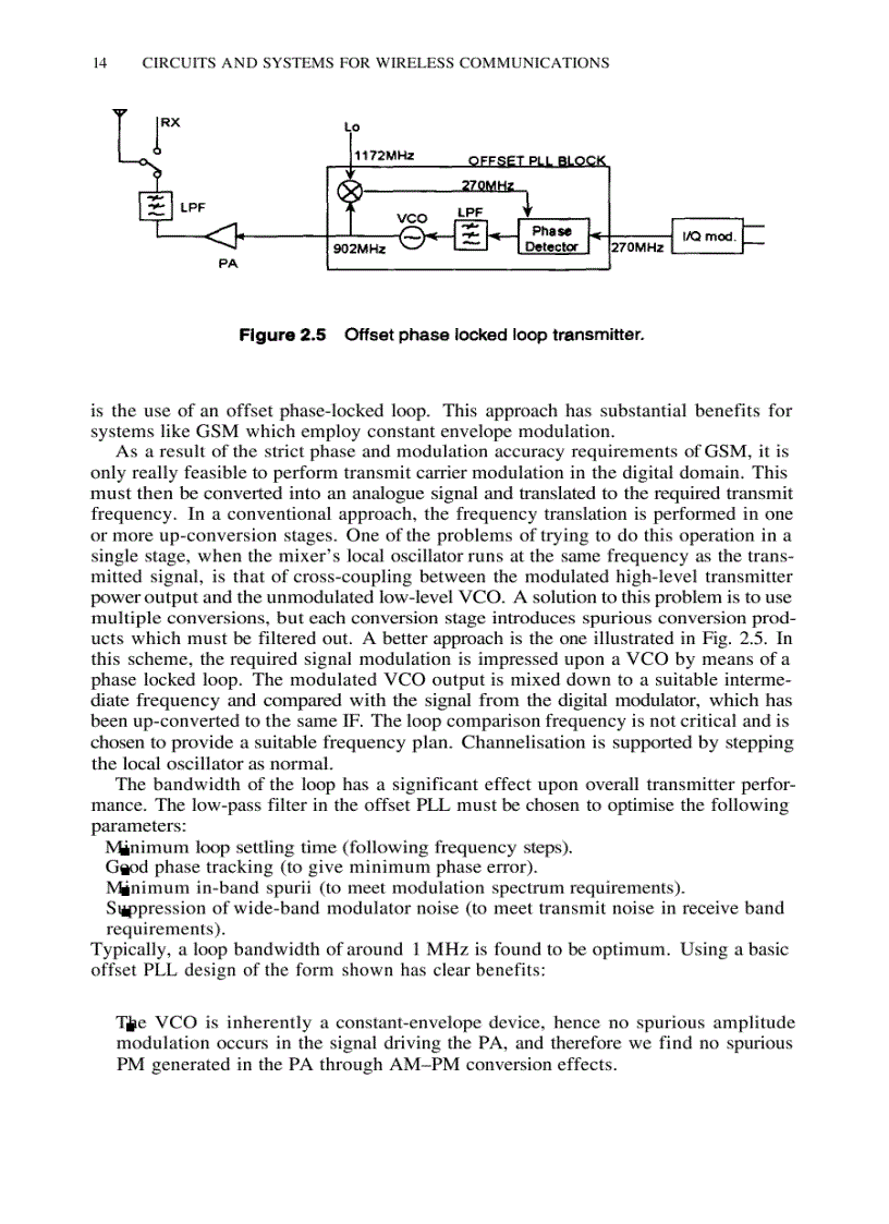 image for page Circuits and Systems for Wireless Communications