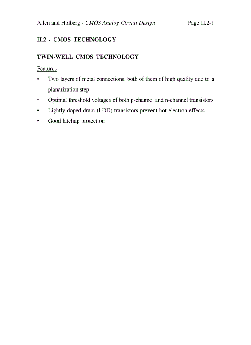 image for page CMOS Analog Circuit Design