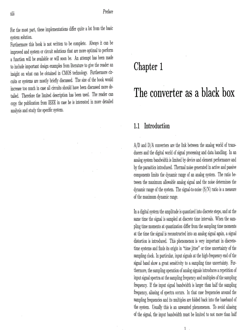 image for page CMOS Integrated Analog to Digital and Digital to Analog Converters