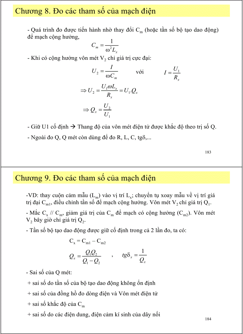 image for page Cơ sở đo lường điện tử