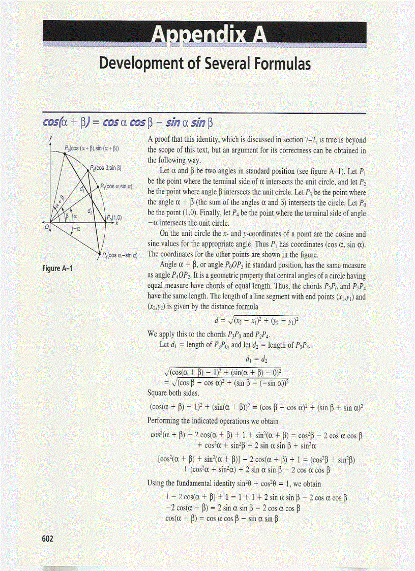 image for page College algebra and trigonometry with applications second edition