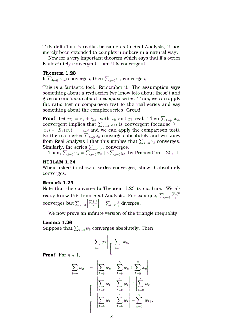 image for page Complex Analysis 2002 2003