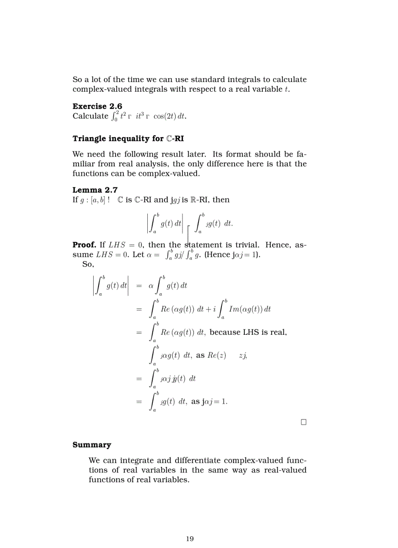 image for page Complex Analysis 2002 2003