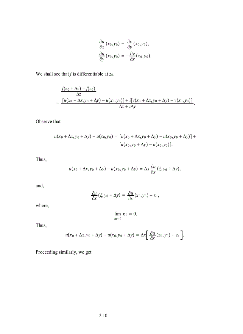 image for page Complex Analysis