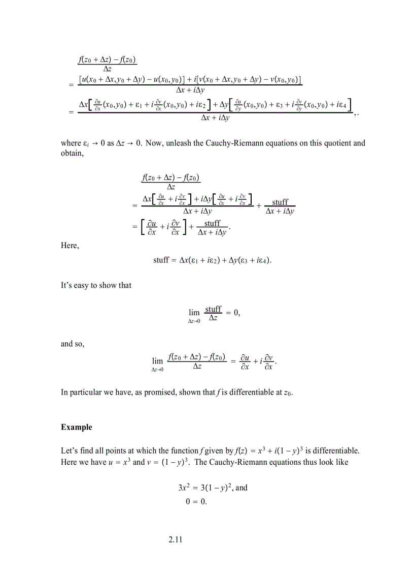 image for page Complex Analysis