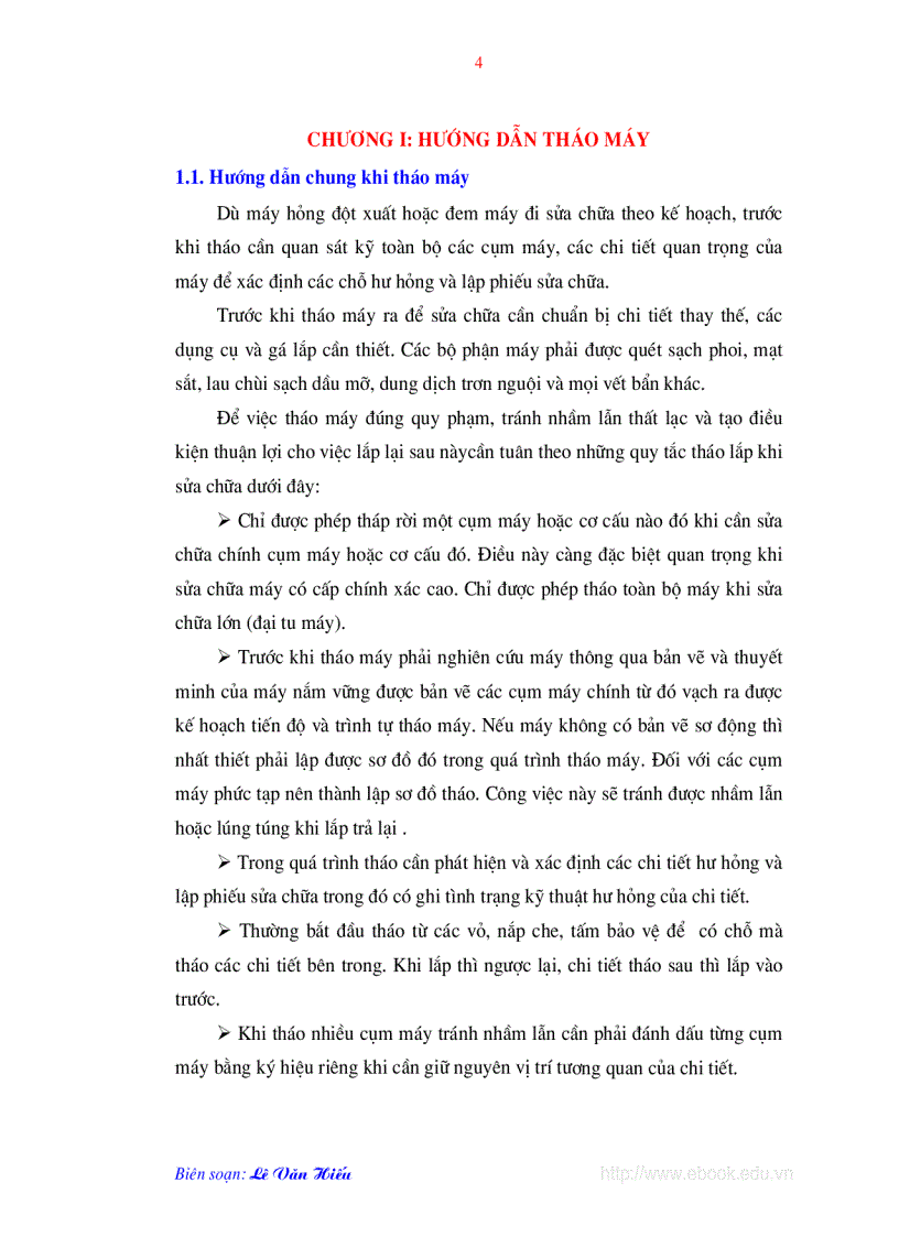 image for page Công nghệ sửa chữa máy công cụ