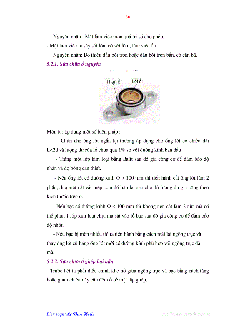 image for page Công nghệ sửa chữa máy công cụ