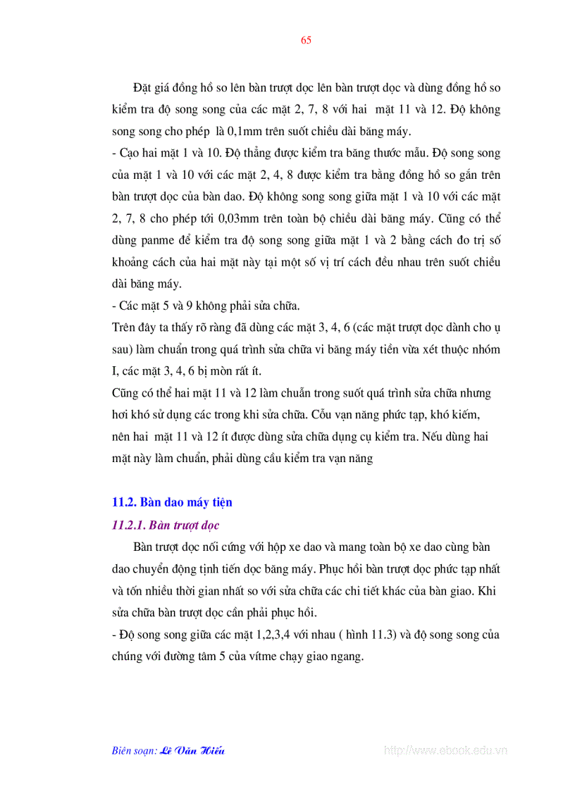 image for page Công nghệ sửa chữa máy công cụ