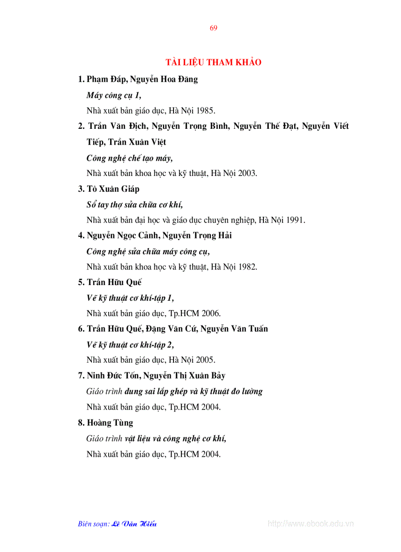 image for page Công nghệ sửa chữa máy công cụ