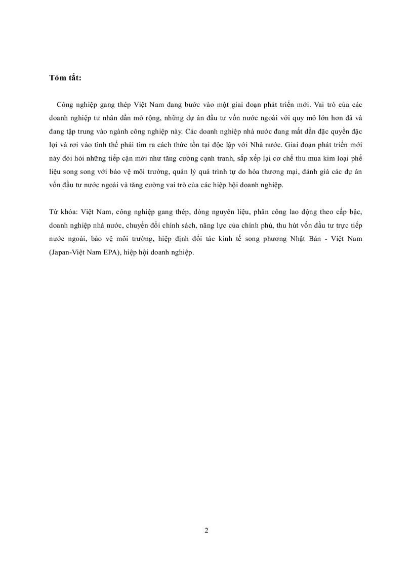 image for page Công nghiệp gang thép Việt Nam