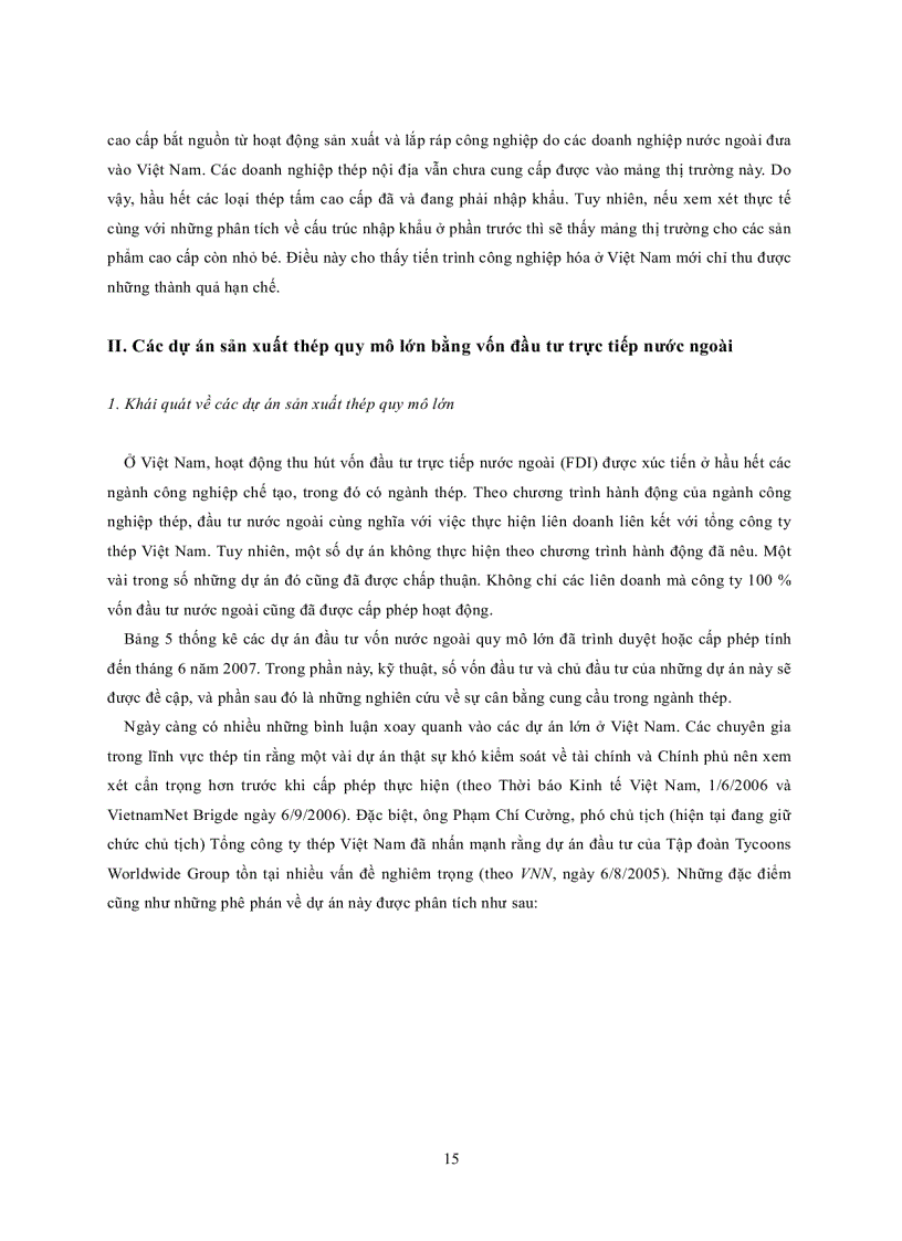 image for page Công nghiệp gang thép Việt Nam