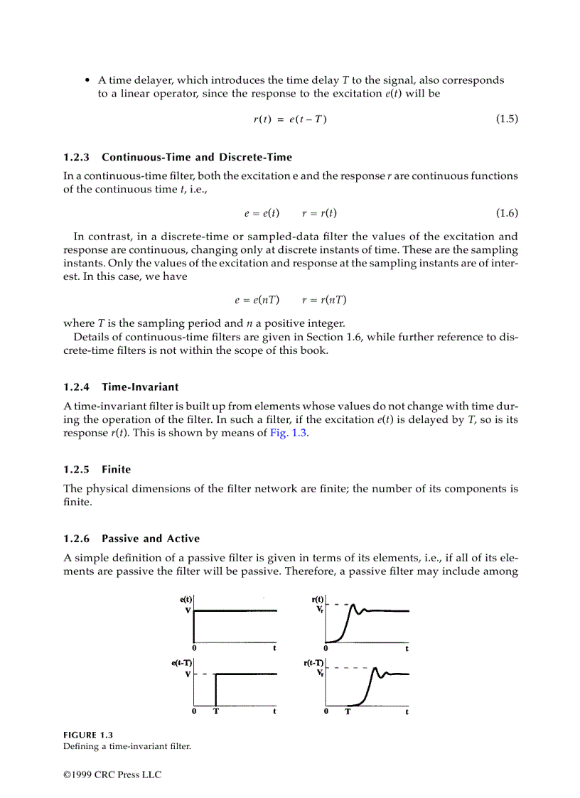 image for page Continuous Time Active Filter Design