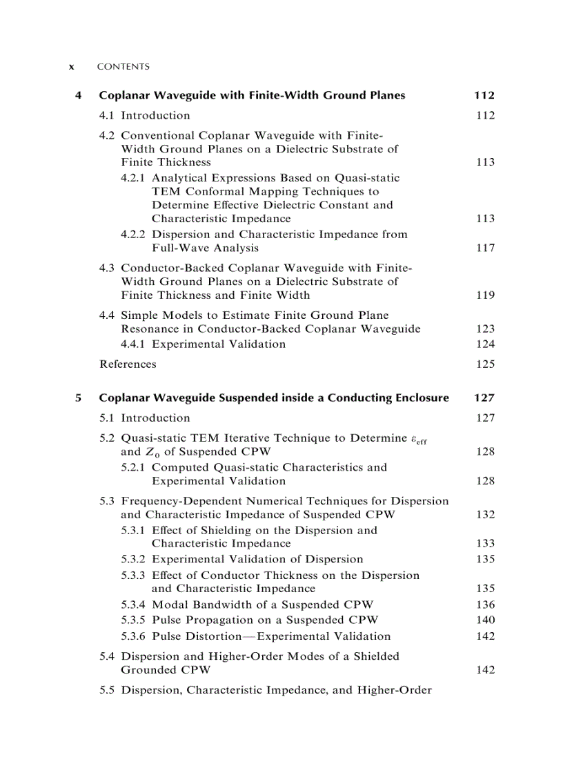 image for page Coplanar Waveguide Circuits Components and Systems