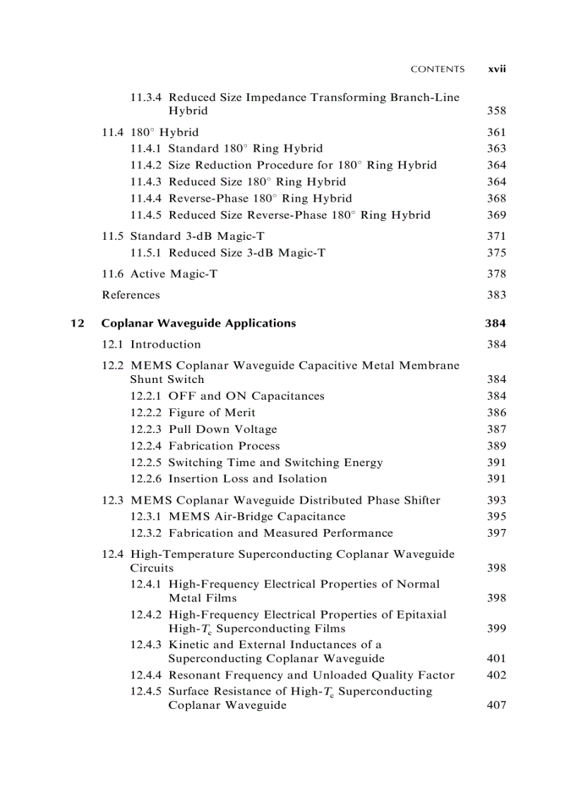 image for page Coplanar Waveguide Circuits Components and Systems