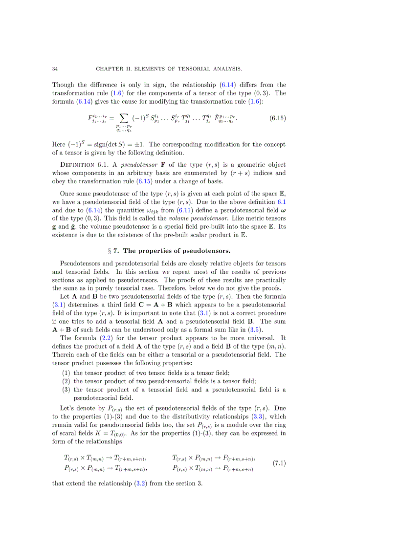 image for page Course of Differential Geometry