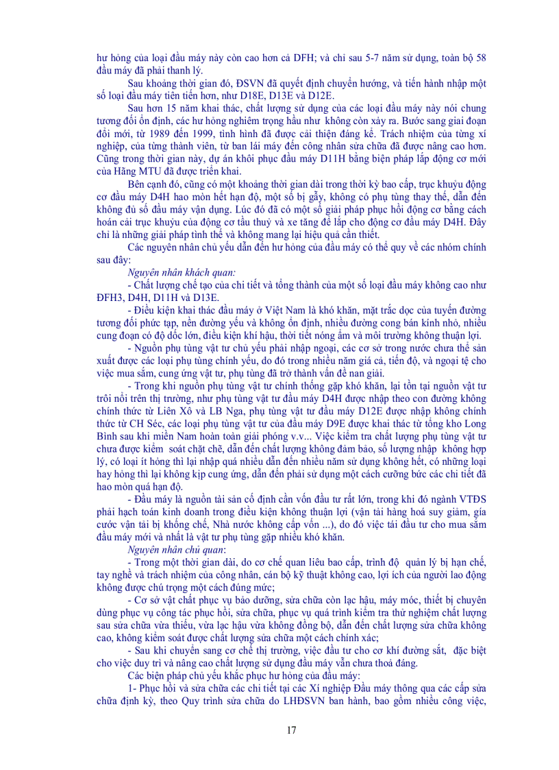 image for page Đánh giá hao mòn và độ tin cậy của đầu máy Diezel