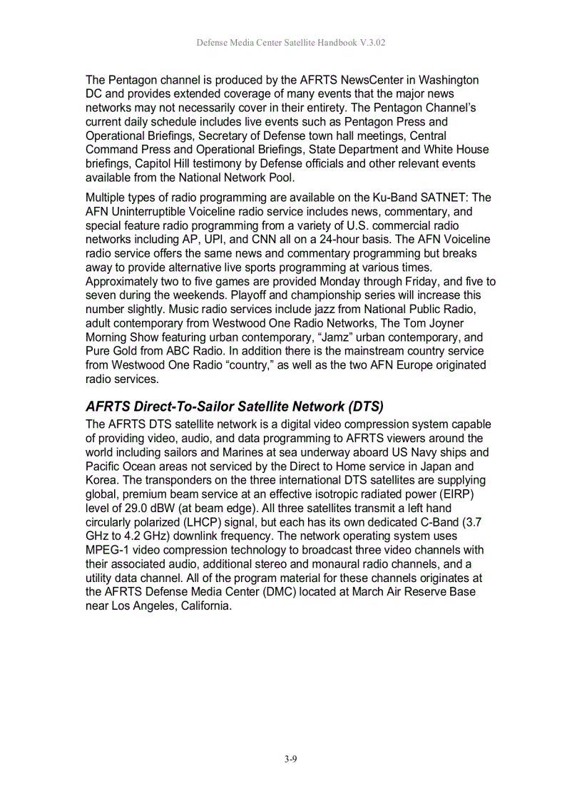 image for page Defense Media Center Satellite Handbook V 3 02
