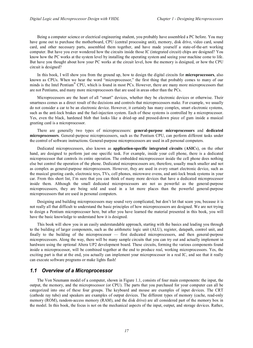image for page Design a Microprocessor with VHDL