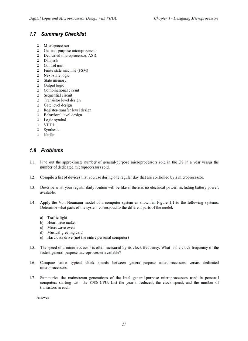 image for page Design a Microprocessor with VHDL