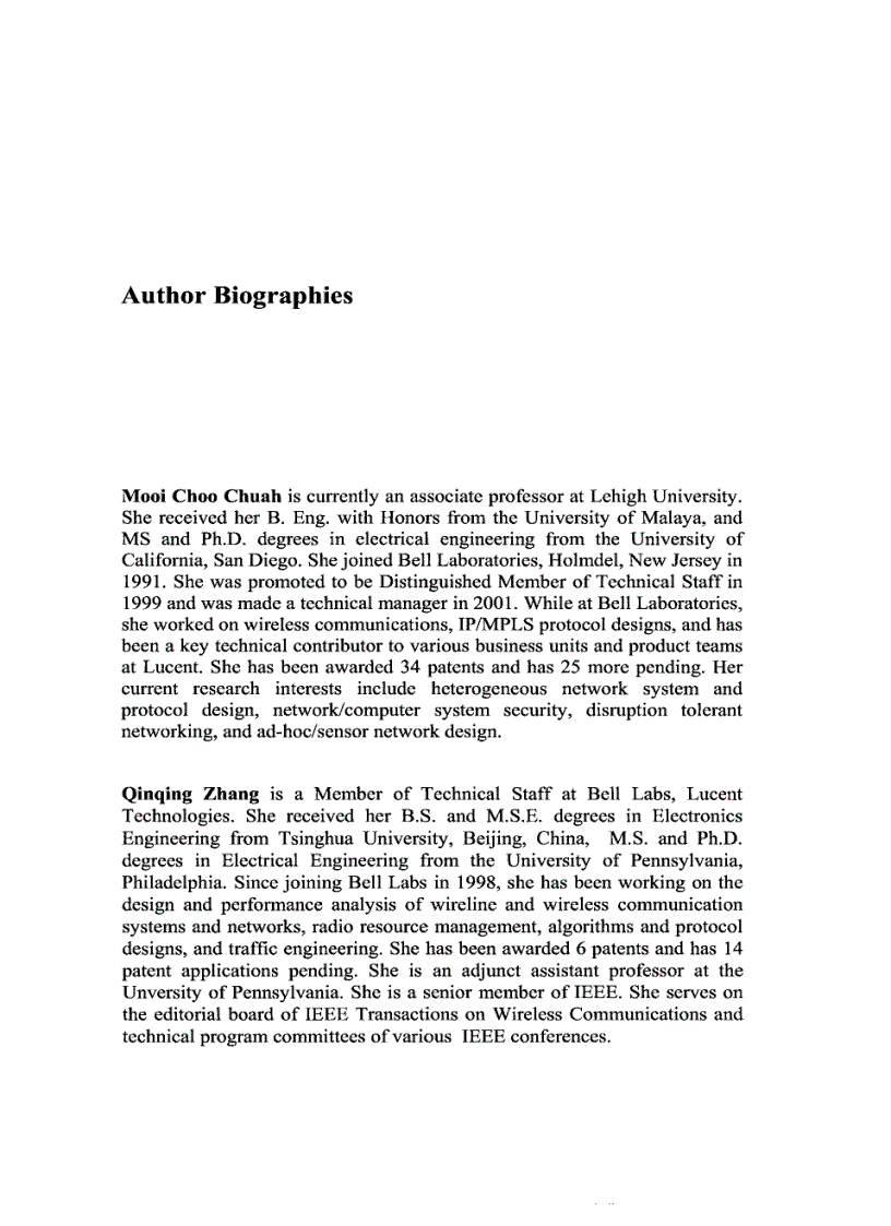 image for page Design and Performance of 3G Wireless Networks and Wireless LANs