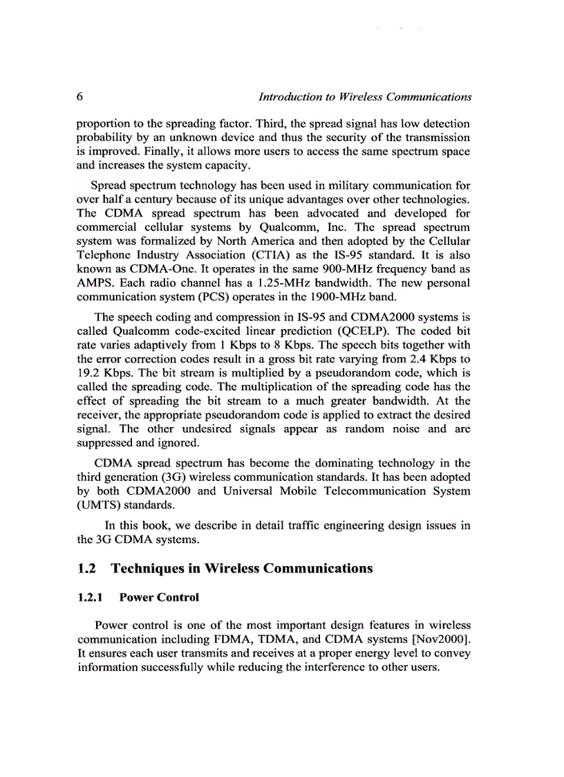 image for page Design and Performance of 3G Wireless Networks and Wireless LANs