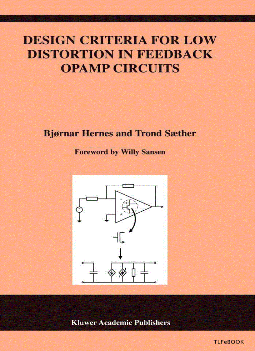 image for page Design Criteria for Low Distortion in Feedback Opamp Circuits