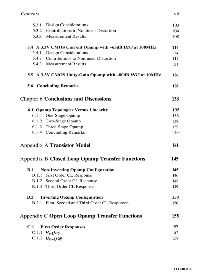 image for page Design Criteria for Low Distortion in Feedback Opamp Circuits