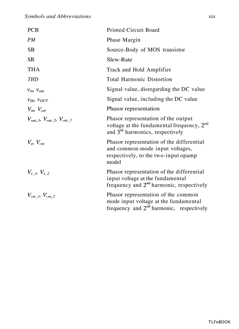 image for page Design Criteria for Low Distortion in Feedback Opamp Circuits