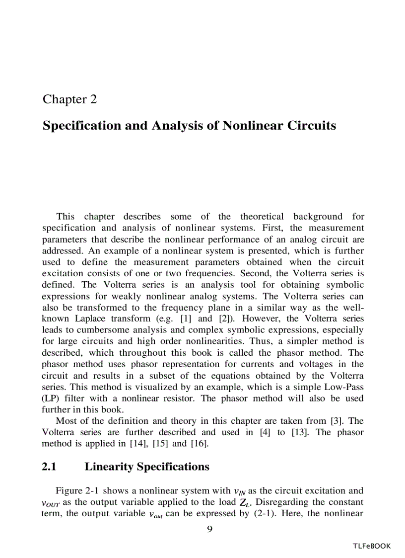 image for page Design Criteria for Low Distortion in Feedback Opamp Circuits