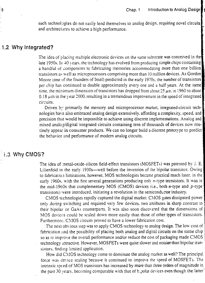 image for page Design of Analog CMOS Integrated Circuits