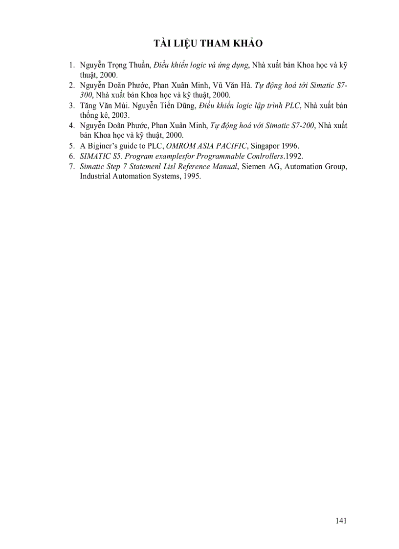 image for page Điều khiển Logic và PLC