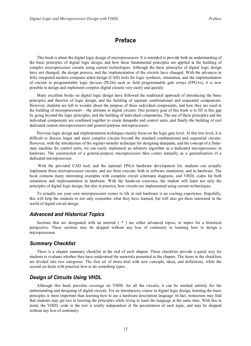 image for page Digital Logic and Microprocessor Design with