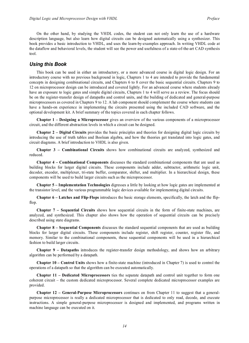 image for page Digital Logic and Microprocessor Design with