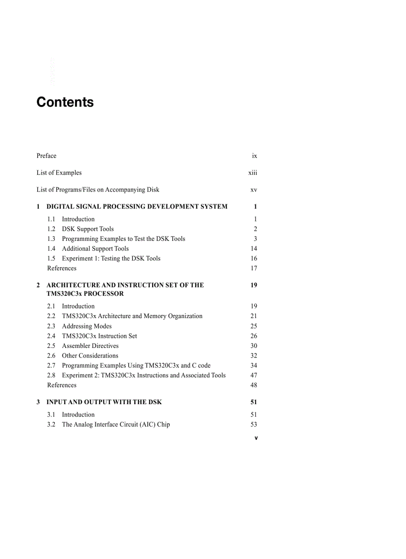 image for page Digital Signal Processing Laboratory Experiments Using C and the TMS320C31 DSK